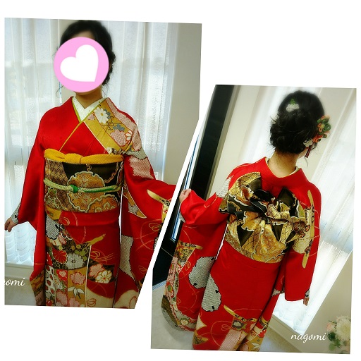 お客様振袖さま